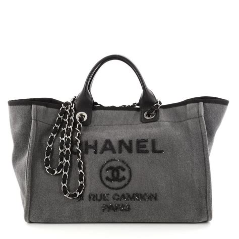 chanel deauville tote 2017 replica|chanel deauville tote large size.